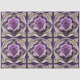 パープルバラモダンビューティフルコレクション 薄葉紙