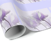 パープルバララッピング紙 ラッピングペーパー (ロールコーナー)