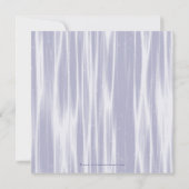 パープルバララベンダーパープルキンセアニェラ 招待状 (裏面)