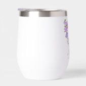 パープルバラリボン誕生日 (右面)