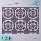 パープルバラ人気があるビューティフルコレクション 薄葉紙 (クラフト)