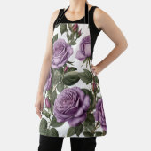 パープルバラ出芽バラ、 エプロン (インサイチュ)