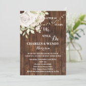 パープルバラ結婚ズのアニバーサリーの誓い 招待状 (スタンド正面)