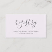 パープルバラ結婚ズ エンクロージャーカード (正面)