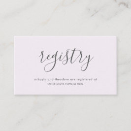 パープルバラ結婚ズ エンクロージャーカード