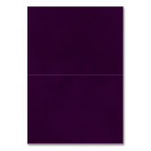 パープルバラ結婚ズDIY折り座席表(食付き) テーブルナンバー (裏面)