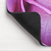 パープルバラ花弁アートマウスパッド マウスパッド (コーナー)