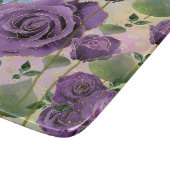 パープルバラ金ゴールドハイライト切断ボード カッティングボード (角)