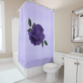 パープルバラ シャワーカーテン (インサイチュ)