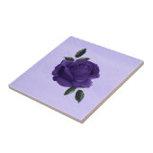 パープルバラ タイル (側面)