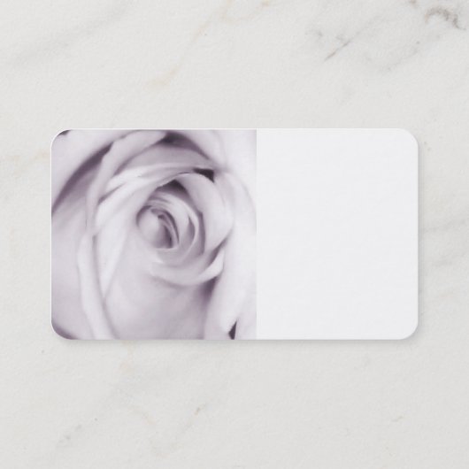 パープルバラ 名刺 (裏面)