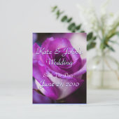 パープルバラ 案内ポストカード (スタンド正面)