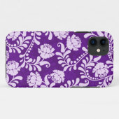 パープルバラ Case-Mate iPhoneケース (裏面(横))