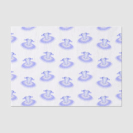 パープルバレエ誕生日ツチュウウォータカラー 薄葉紙