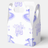 パープルバレエ誕生日ツツ&ポインテシューズ フェイバーボックス (オープン)