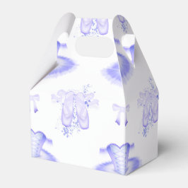 パープルバレエ誕生日ツツ&ポインテシューズ フェイバーボックス