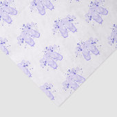 パープルバレエ誕生日ポインテシューズ 薄葉紙 (詳細)