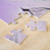 パープルバレリナオリジナルアート薄紫フェアリー ジグソーパズル (側面)