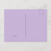 パープルバレリーナシュガープラムフェアリーキュート 案内ポストカード (裏面)