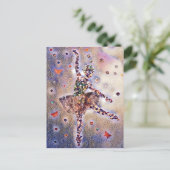 パープルバレリーナシュガープラムフェアリーキュート 案内ポストカード (スタンド正面)