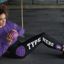 パープルバレーカスタムボールチーム名とプレイヤー番号