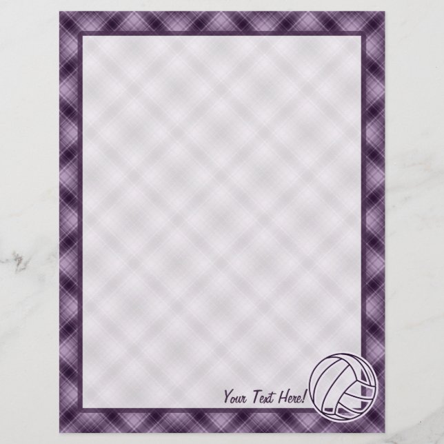 パープルバレーボール (正面)