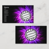 パープルバレーボール 名刺 (正面/裏面)