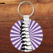 パープルバースト脊椎キーチェーン キーホルダー (正面)