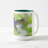 パープルバードコーヒーマグ ツートーンマグカップ (正面右)