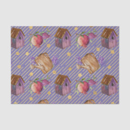 パープルバードハウス(パープルシリーズデザイン2号) 薄葉紙