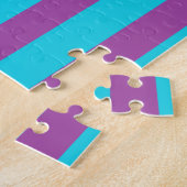 パープルバーフォトパズル ジグソーパズル (側面)