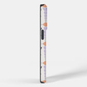 パープルパステル装飾カラフルタイル Case-Mate iPhoneケース (裏面 / 右)