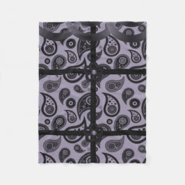 パープルパスリーカスタムフリースブランケット フリースブランケット