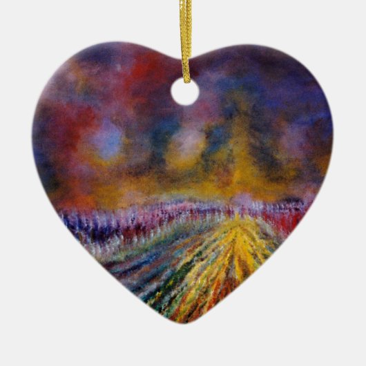 パープルパス セラミックオーナメント (正面)