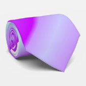 パープルパッションネックストライプのタイ ネクタイ (ロール)