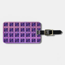 パープルパッションボホラティス ラゲッジタグ