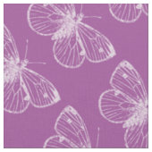 パープルパティーナ:蝶 ファブリック (クローズアップ)