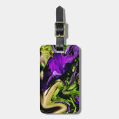 パープルパニック ラゲッジタグ (正面縦)