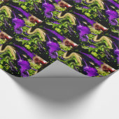 パープルパニック ラッピングペーパー (角)