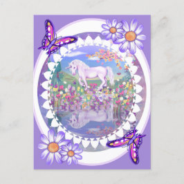 パープルパラダイスのポストカード ポストカード