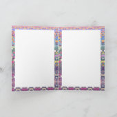 パープルパラダイスの白紙カード カード (内部)