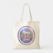 パープルパラダイストートバッグ トートバッグ (裏面)