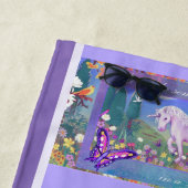 パープルパラダイスビーチタオル ビーチタオル (インサイチュ)