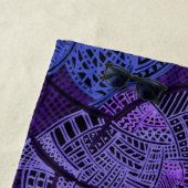パープルパラダイス ビーチタオル (インサイチュ)
