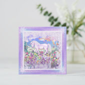 パープルパラダイス & 雪の結晶 カード (スタンド正面)