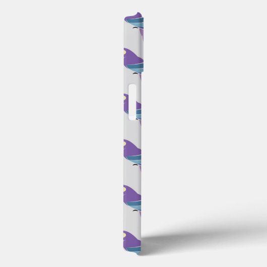 パープルパロッツ Case-Mate iPhoneケース (裏面 / 右)