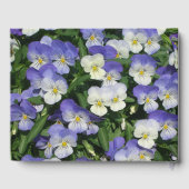 パープルパンシーズガーデンフローラ ゲストブック (裏面)