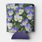 パープルパンシーズガーデンフローラ 缶クーラー (裏面)