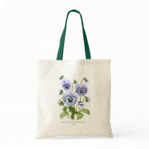 パープルパンシーズ植物芸術