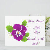 パープルパンシーフラワーサンダー_コーブ (スタンド正面)